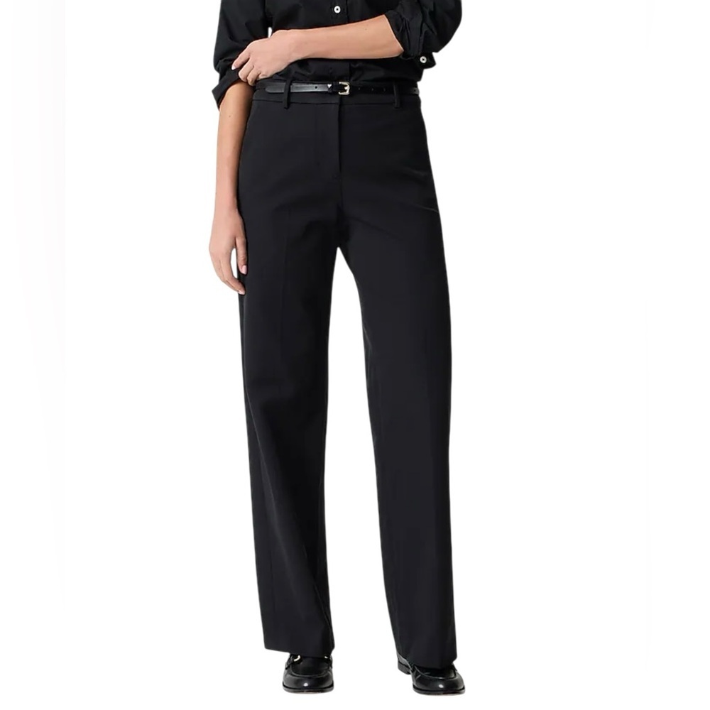 J. Crew Black Wide-Leg Flare Jeans